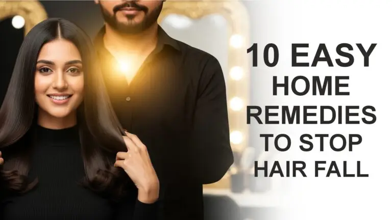 10 Easy Home Remedies to Stop Hair Fall