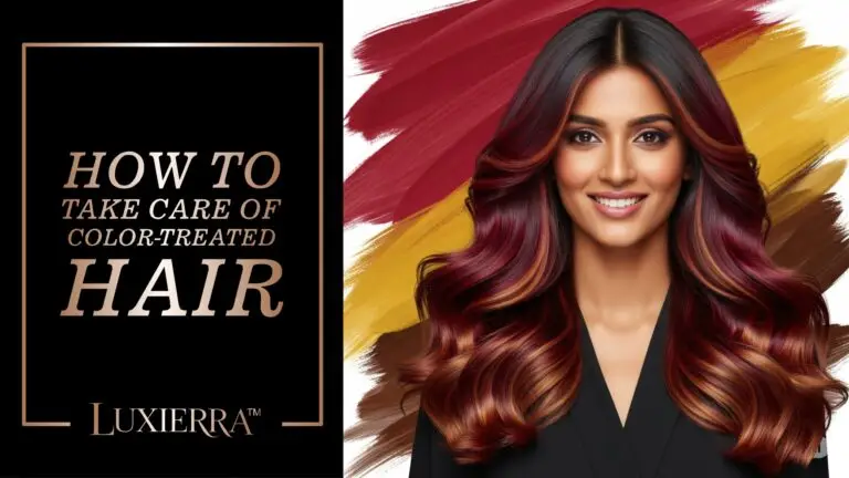 How to Take Care of Color-Treated Hair